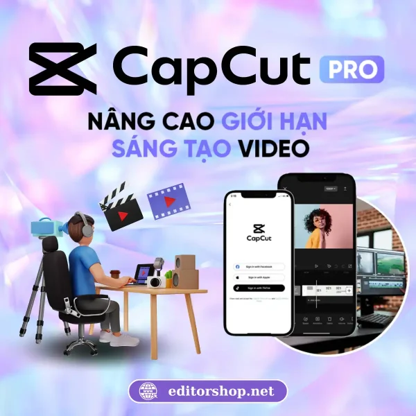 Tài khoản Capcut Pro 30 ngày